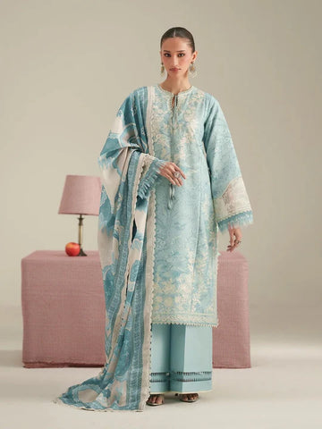 86A 3 PC Lawn | Original Designer Unstitched | Suit Jojo Summer '26